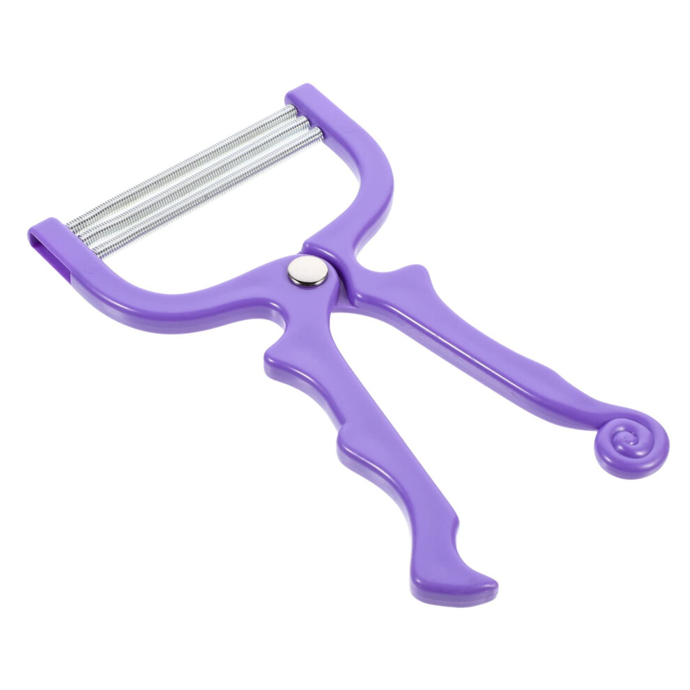 Facial Hair Remover for Women Manual Spring Face Epilator Upper Lip Chin Forehead Battery