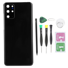 Högkvalitativt bakre glasskydd för Galaxy S20Plus, kompatibel med SM G985G986 med förinstallerat kameraobjektiv och riskfri garanti