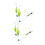 Pompano Rigs 2 Pack For Surf Fishing  Accessories Easy To Use Practical 1