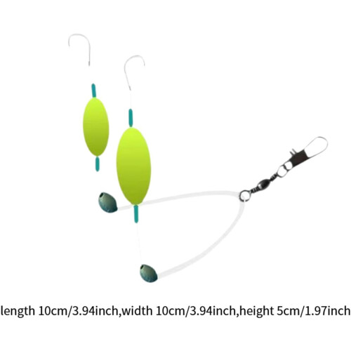Pompano Rigs 2 Pack For Surf Fishing  Accessories Easy To Use Practical 2