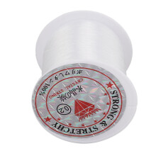 Klarsichtiges Nylon-Schnur Kabel 0,2 mm/142 Yd für Schmuck & Aquariengestaltung