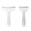 Professional Deshedding Comb Comfortable Grip-Green trumpet 6