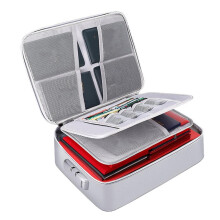 Document bag with large capacity for document storage and organization