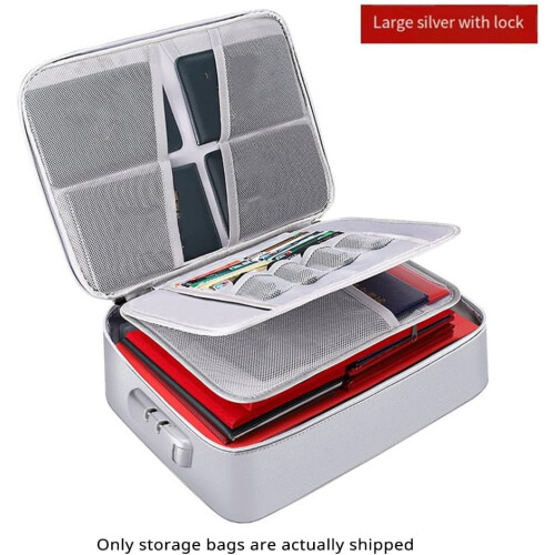 Document bag with large capacity for document storage and organization 2