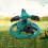 360 Degree Rotating Lawn Sprinkler With Plastics-Blue 5