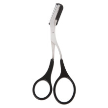'Women's Eyebrow Trimmer Scissors Comb Eyelash Hair Removal Grooming Shaper'