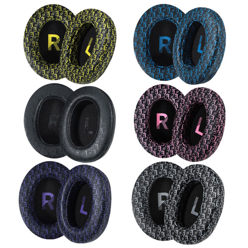 Soft Ear Pad Compatible for Crusher3.0-black and white prin 1