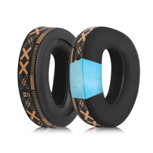 Soft Sponge Ear Cushions For GSP300 301 302 303-yellow print