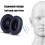 Soft Ear Pad Compatible for Crusher3.0-black and white prin 3