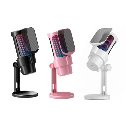 USB-condensatormicrofoon 192 kHz/24 bit met-roze 2