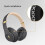 Coussinets d'oreille ergonomiques pour-imprimé rouge diamant 7