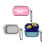 Antiscratch Sleeve for TE-V1R HEN Headphone-Transparent pink 3