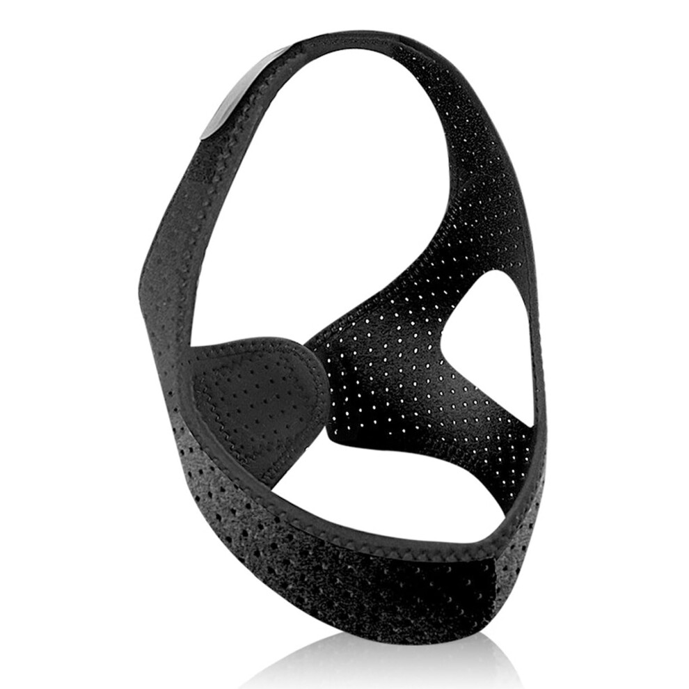 Anti Snore Chin Strap For Sleep Apnea CPAP Users Adjustable Soft Neoprene Latex  One Size Fits Most Snore Stopper