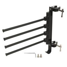 Anti Rust Clothes Drying Rack for RV Lightweight Aluminum Sturdy Clothes Drying Rack Rotating Arm Brackets Easy Installation High Strength