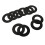 Shims καρφιτσών κάδων χαμηλής τριβής Shims καρφιτσών κάδων εκσκαφέα Κιτ μείωσης 1