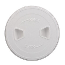 Inspektionsluke für Deckplatten mit wasserdichter O-Ring-Dichtung, verstärkte Konstruktion aus seewasserbeständigem ABS-Kunststoff,