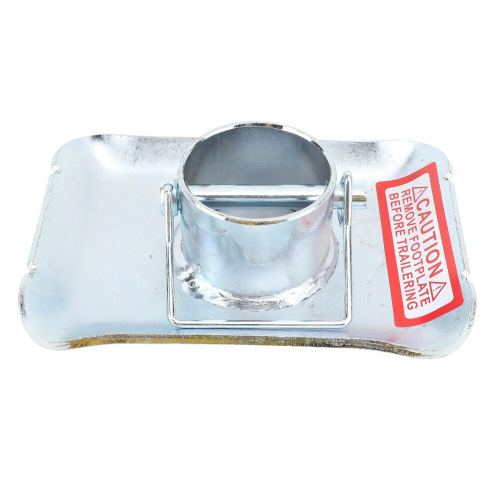 Galvanized Steel Foot Plate For Trailer Jack Robust Steel Construction Enhanced Stability For Outdoor And Harsh Environments Detachable Foot Plate 9190834876535