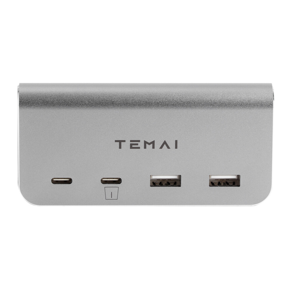 Four Ports Usb Hub For Tesla Center Console, 27W Fast Charging Station With Dual Usb And Type-C Outputs, Multi-Purpose Adapter For Model 3 Y 2020.06 9159805509018