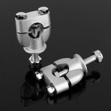 Mount Clamps For Handlebar Risers Universal Fit High Quality Steel Easy Installation Ergonomic Design With Driving Comfort Improvement For Dirt Bike
