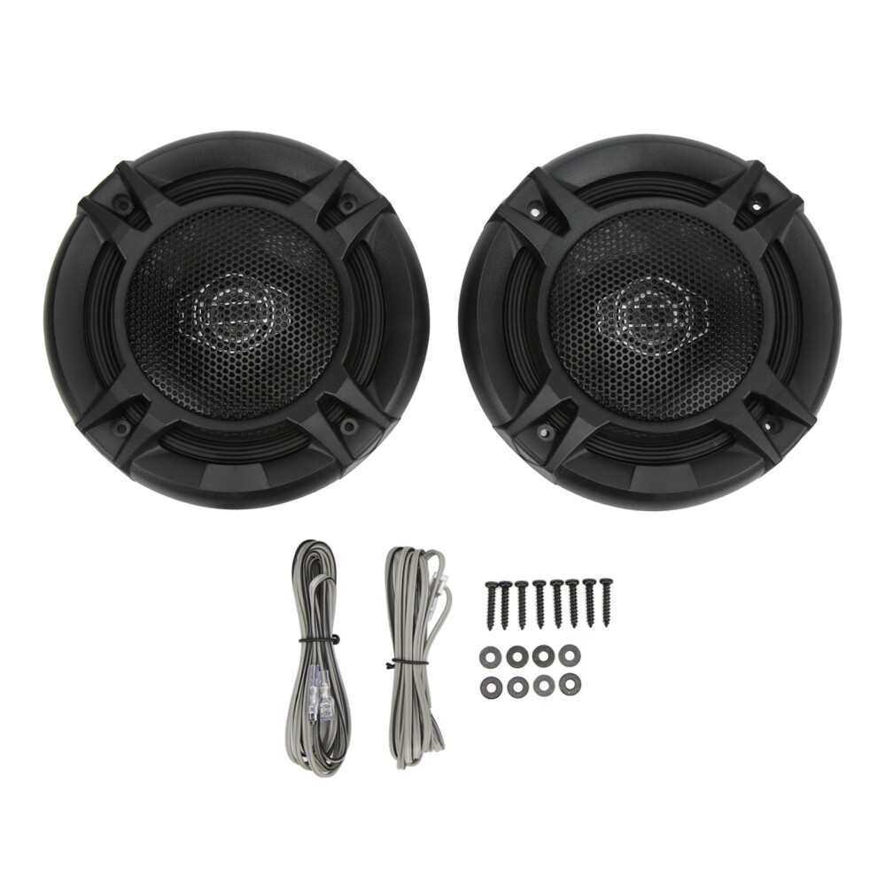 Powerful Audio Sound Coaxial Speakers, High Sensitivity Car Audio System, 2 Way Full Range Speakers With Durable Butyl Rubber Surround, Universal 9159805532351