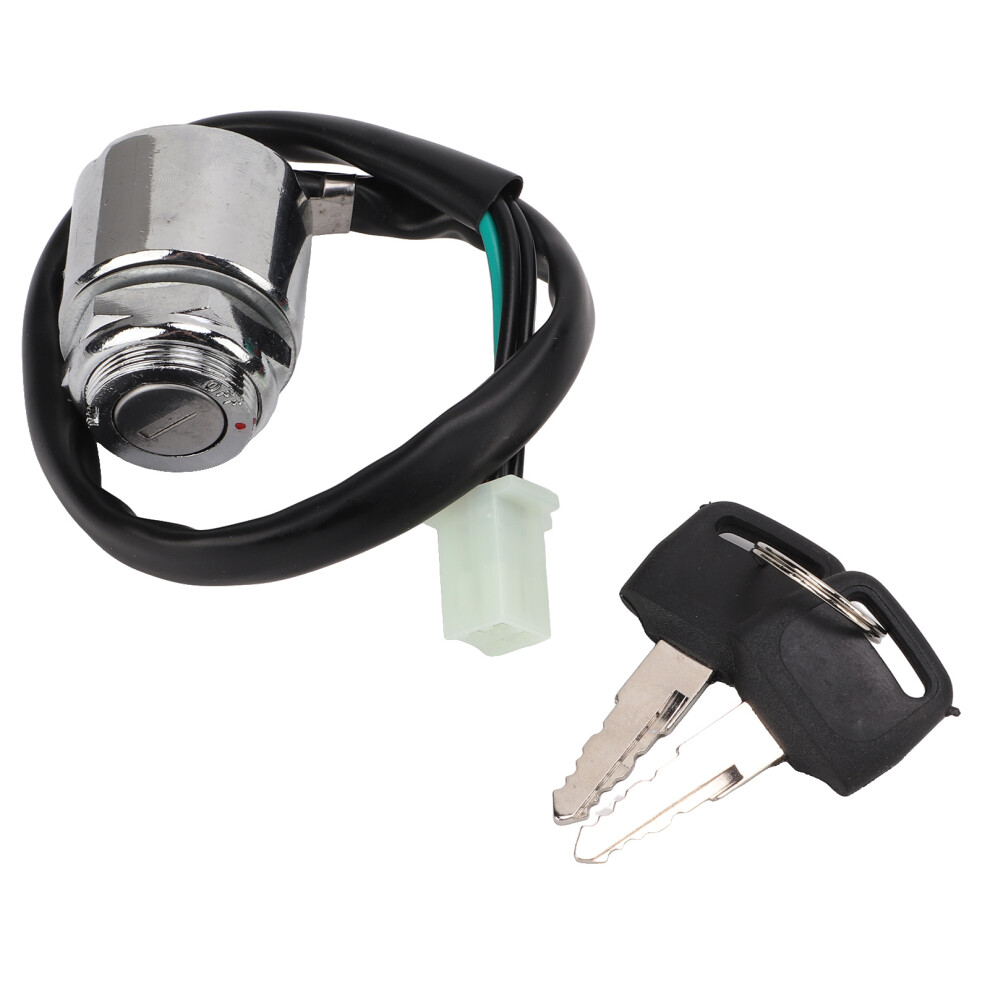 Corrosion Resistant Ignition Key Switch Replacement 4 Wire Plug Design Sturdy And Dur Uni Ignition Switch For Dirt Bike Go Kart Atv Scooter 9190834453521