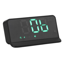 Auto HUD GPS Geschwindigkeitsmesser mit Kompass, Ermüdungswarner, km/h & mph
