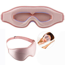 Nap Anywhere: Improved Nose Pads for Effective Light Blocking, Zero Eye Pressure 3D Deep Eye Cavity Design, Soft Lightweight Memory Foam for Men Women