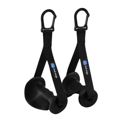 Pull Up Handles For Cable Machine Attachments, Lightweight Gym Grips For Triceps Bicep Training And Rowing