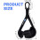 Pull Up Handles For Cable Machine Attachments, Lightweight Gym Grips For Triceps Bicep Training And Rowing 4