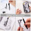 Compass Ruler, Geometry Compass, Ruler, Drawing Toolkit, 8 Pieces 4