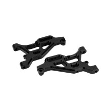 RC-Aluminium-Vorderachsschenkel-Set für 1/7 1/8 RC-Autos Schwarz