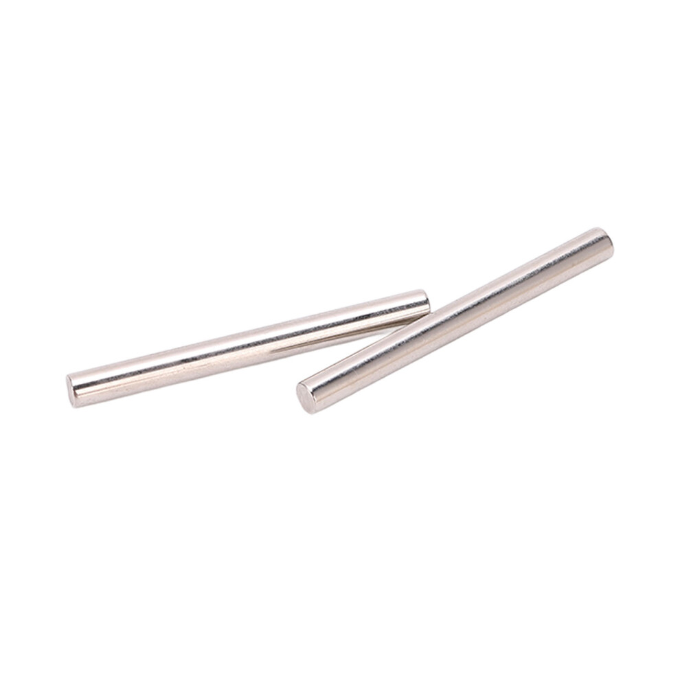 2Pcs Rc Steel Suspension Pins For 1/10 Rc Cars, 3Mm X 31Mm Silver 7891376434598