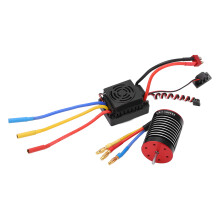 F540 3930KV Wasserdichter Brushless-Motor Kit mit 60A ESC für 1/10 RC-Auto
