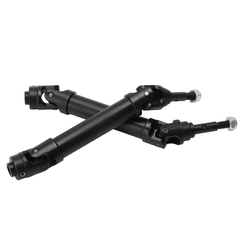 2Pcs Steel Front Drive Shaft Kit For Rc Crawler 120-150Mm Black 9441375813689