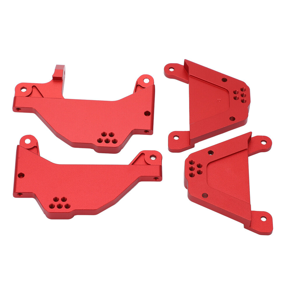 Rc Shock Hoops Aluminum Alloy For Axial 1/6 Scx6 Red 9351375613595