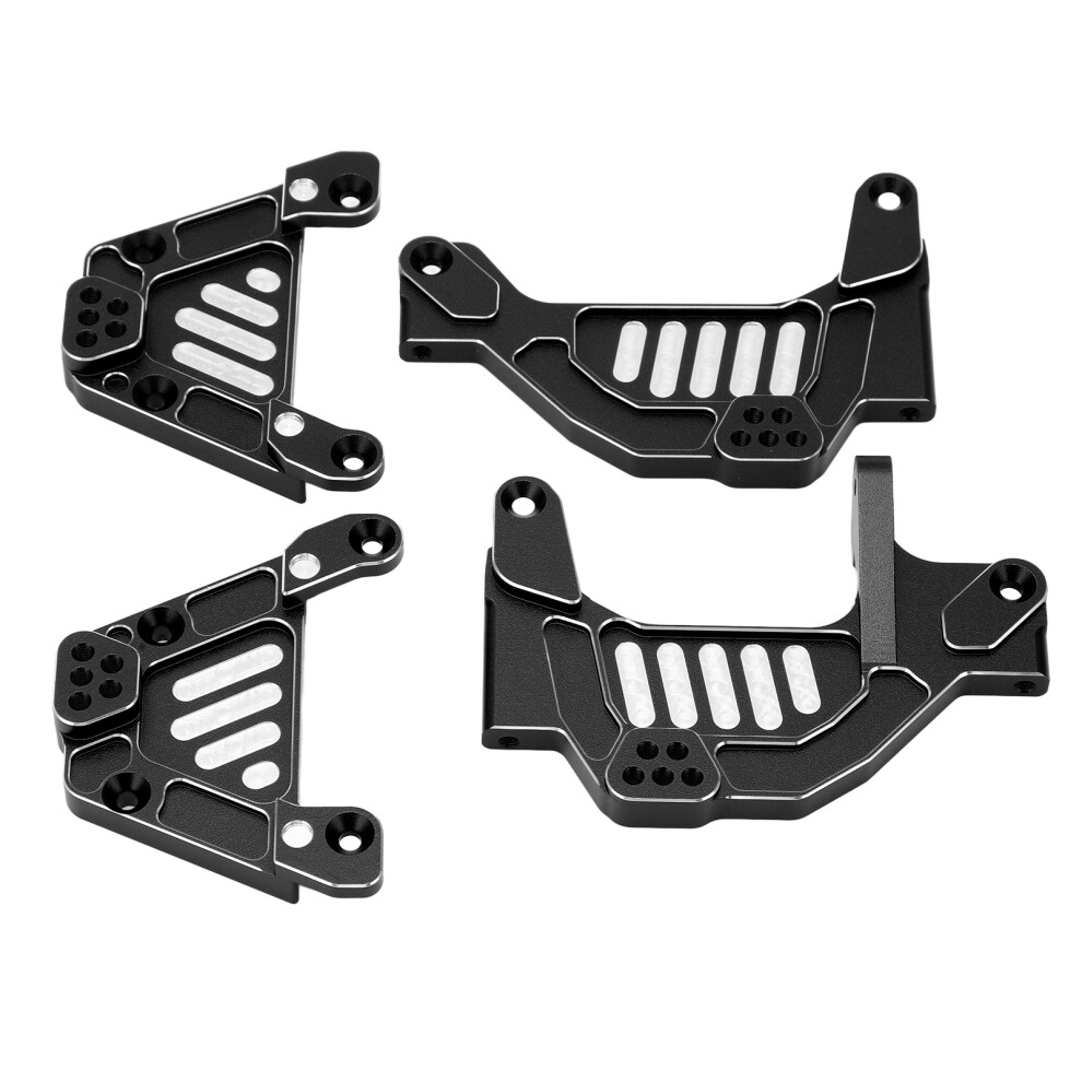Aluminum Alloy Rc Shock Hoops For Axial 1/6 Scx6, Black 6911375613723