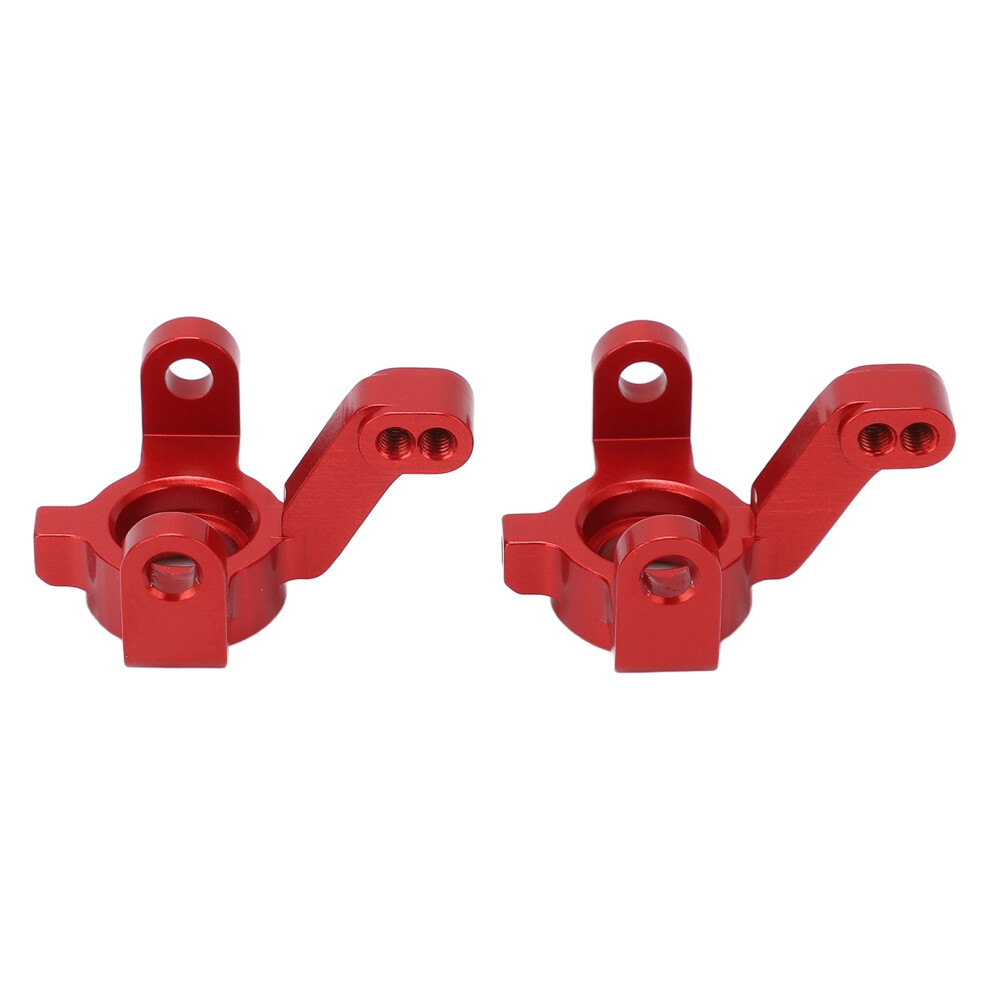 Aluminum Alloy Rc Steering Cup Knuckle Arm For 1/18 Teton, Red 6921375376849