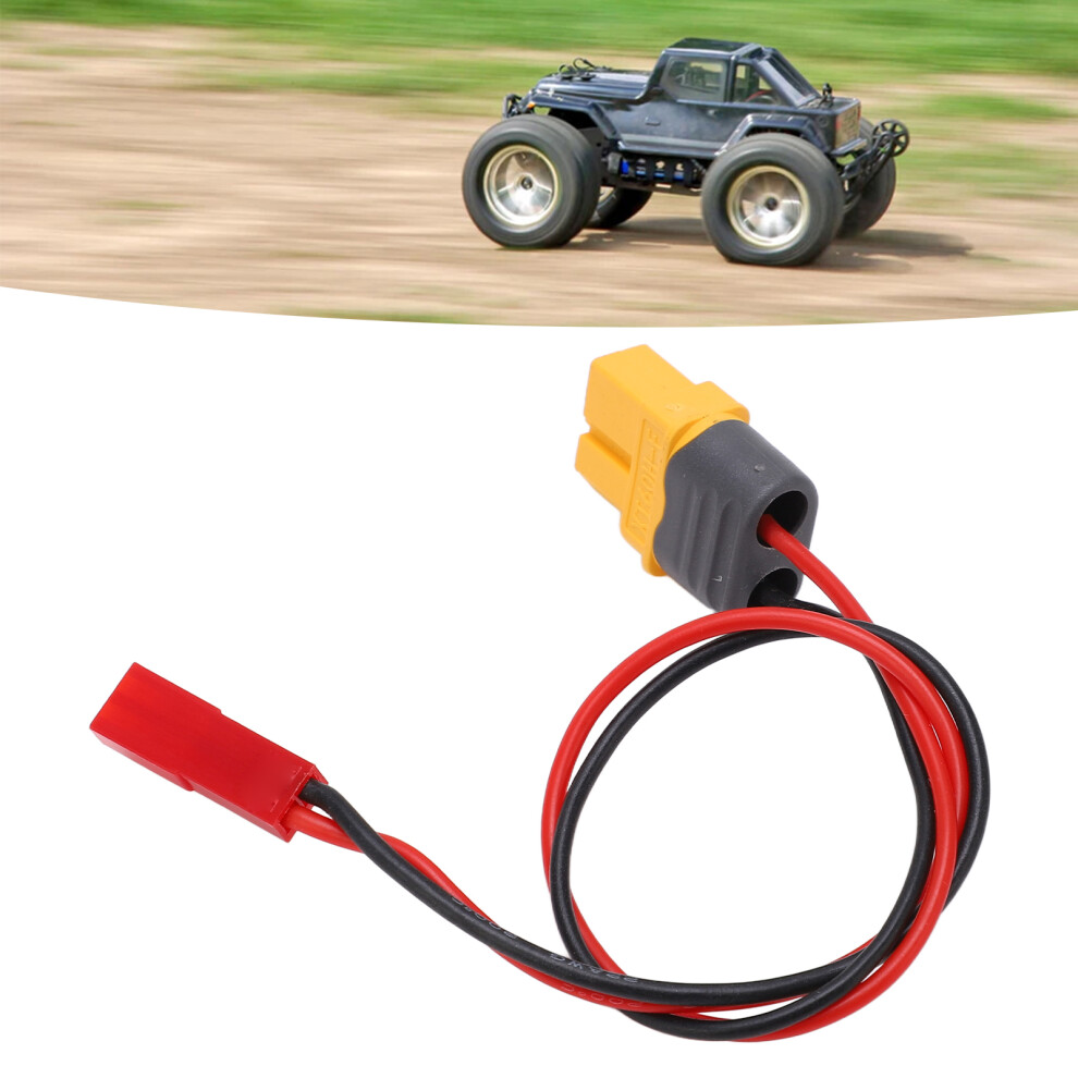 Xt60 Female To Jst Male Adapter Cable 20Awg 25.1Cm For Rc Cars, Drones 9391374934154