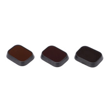 3 Stück Drohnenfilters für Mini 3 PRO ND16/24/256 Optisches Glas Schwarz