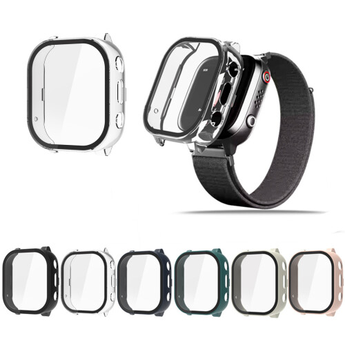 Montre connectée à couverture complète, verre trempé-Clair 2
