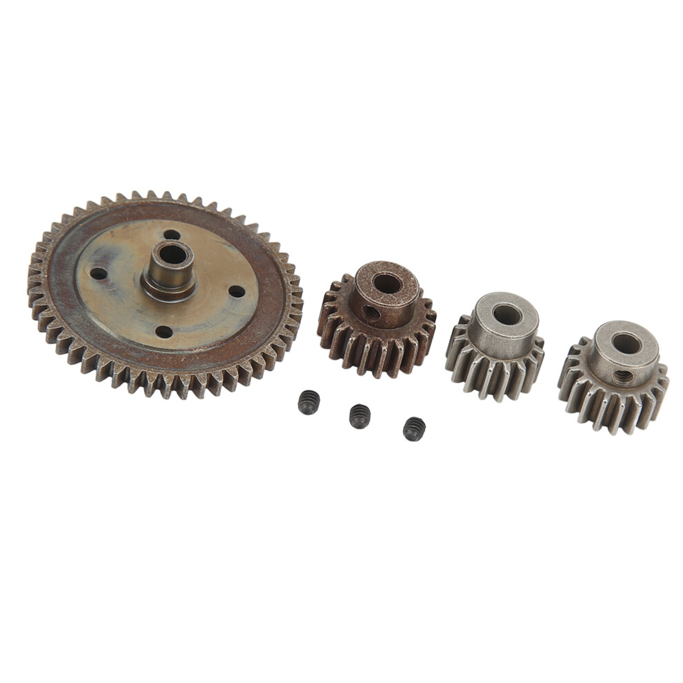 50T Steel Main Gear & 17T-21T Rc Pinion Set For 1/8 & 1/7 Rc Cars 8381374778217