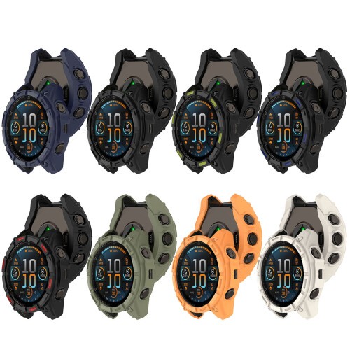 L'étui de protection de couverture de montre de-vert noir 2