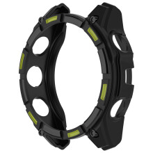 L'étui de protection de couverture de montre de-vert noir