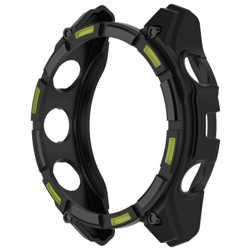 L'étui de protection de couverture de montre de-vert noir