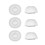 Embouts d'oreille en Silicone pour Buds 3Pro, 2-blanc grand 1