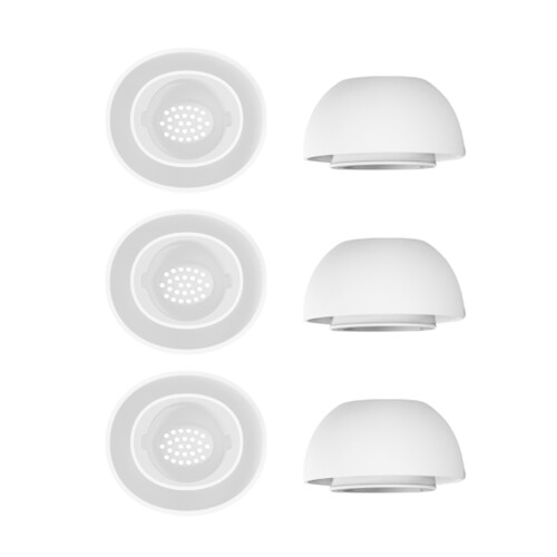 Embouts d'oreille en Silicone pour Buds 3Pro, 2-blanc grand
