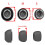 Embouts d'oreille en Silicone pour Buds 3Pro, 2-blanc grand 7