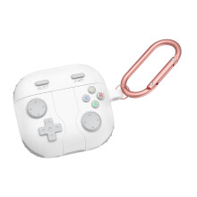 Durability Silicone Case for  Earbud Shell Protector With-White