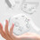 Durability Silicone Case for  Earbud Shell Protector With-White 5