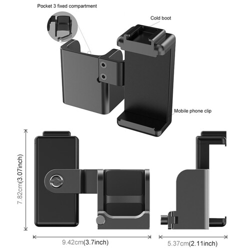 Support de tournage support de cadre extensible pour poche 3 2